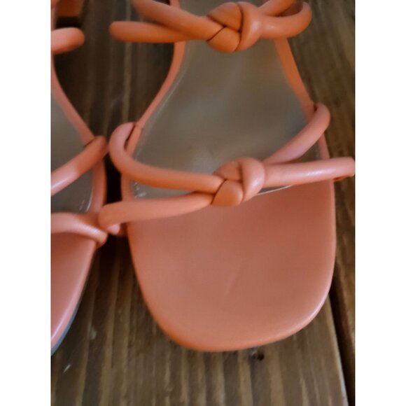Dolce Vita Coral Strappy Sandals Wisteria Size 7.5 Square Toe Open Back Slides - Picture 2 of 7